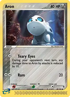 Aron 49 - Ruby and Sapphire Pokesingles