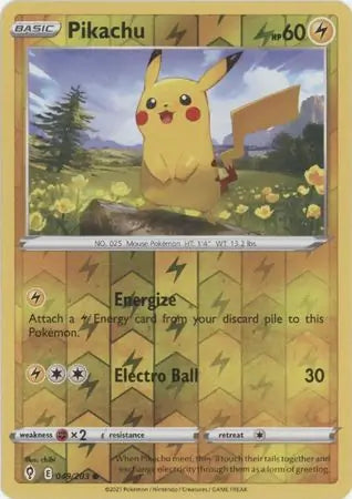 Pikachu Reverse Holo 049, Evolving Skies | Sword & Shield, , 5.00 kr, Pokesingles. Kjøp pokemon kort til lave priser hos oss.