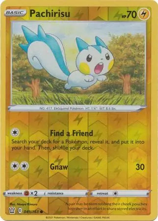 Pachirisu Reverse Holo 049 - Battle Styles