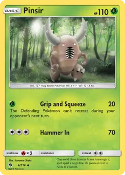 Pinsir 4 - Lost Thunder Pokesingles