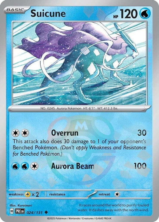 Suicune (Master Ball Pattern) 24 - Prismatic Evolutions
