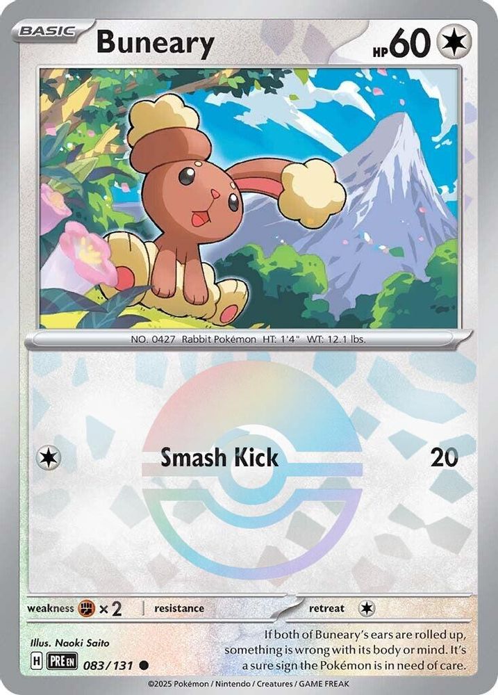 Buneary (Poke Ball Pattern) 83 - Prismatic Evolutions