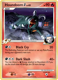 Houndoom G 50 - Platinum Pokesingles