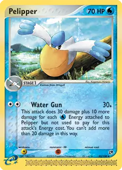 Pelipper 50 - Sandstorm Pokesingles