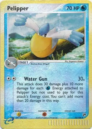 Pelipper Reverse Holo 50 - Sandstorm Pokesingles