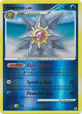 Starmie Reverse Holo 50 - Rising Rivals Pokesingles