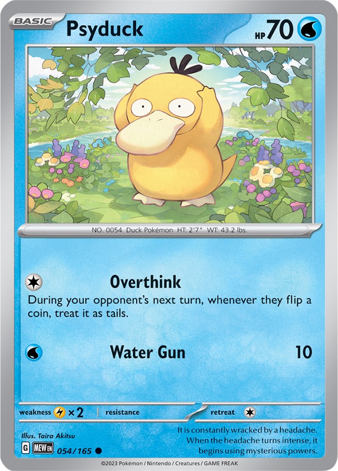 Psyduck 054 - SV: Scarlet & Violet 151