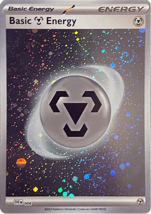 Basic Steel Energy (Cosmos Holo) - 008, 151 | Scarlet & Violet, , 12.00 kr, Pokesingles. Kjøp pokemon kort til lave priser hos oss.