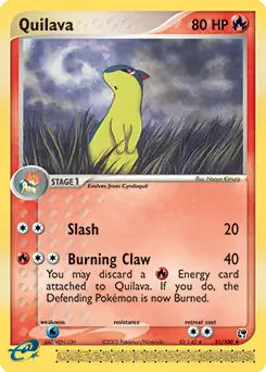 Quilava 51 - Sandstorm Pokesingles