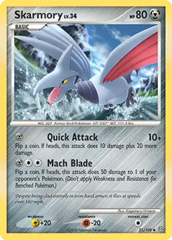 Skarmory 51 - Stormfront Pokesingles