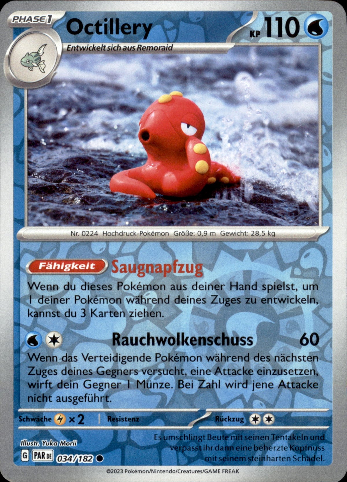 Octillery 034 (Reverse Holofoil) - SV04: Paradox Rift