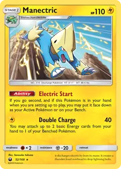 Manectric 52 - Celestial Storm Pokesingles