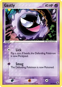 Gastly 52 - Legend Maker Pokesingles