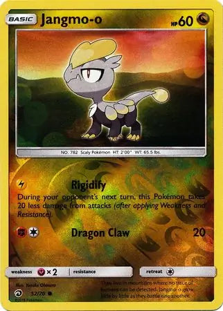 Jangmo-o Reverse Holo 52 - Dragon Majesty Pokesingles