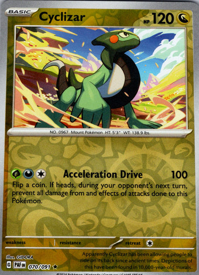 Cyclizar 070 - SV: Paldean Fates - Reverse Holofoil