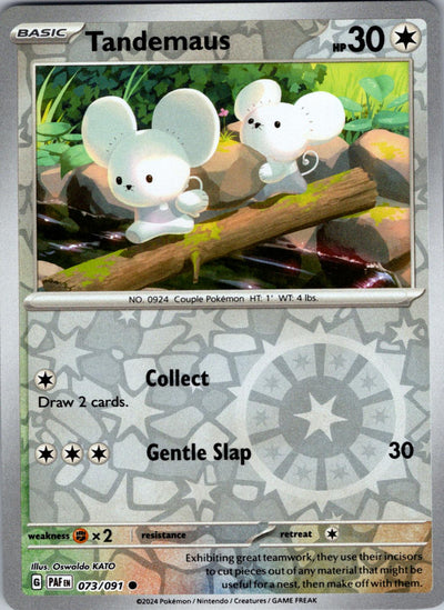 Tandemaus 073 (Reverse Holofoil) - SV: Paldean Fates