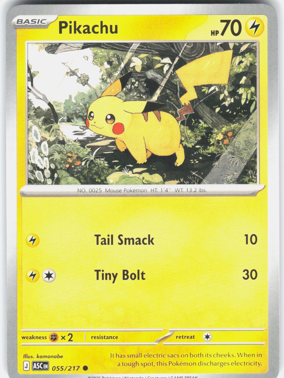 Pikachu 55 - Ascended Heroes