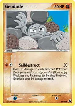 Geodude 53 - Legend Maker Pokesingles