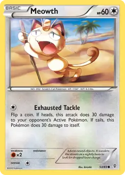 Meowth 53 - Generations Pokesingles