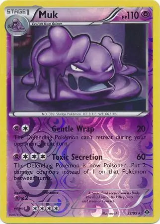 Muk Reverse Holo 53 - Next Destinies Pokesingles