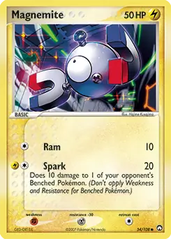 Magnemite 54 - Power Keepers Pokesingles