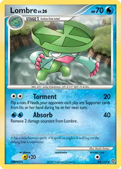 Lombre 54 - Secret Wonders Pokesingles