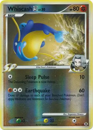 Whiscash E4 Reverse Holo 54 - Rising Rivals Pokesingles
