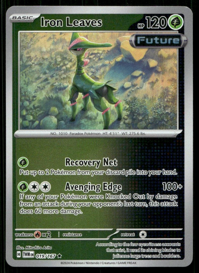 Iron Leaves 019 (Reverse Holofoil) - SV06: Twilight Masquerade