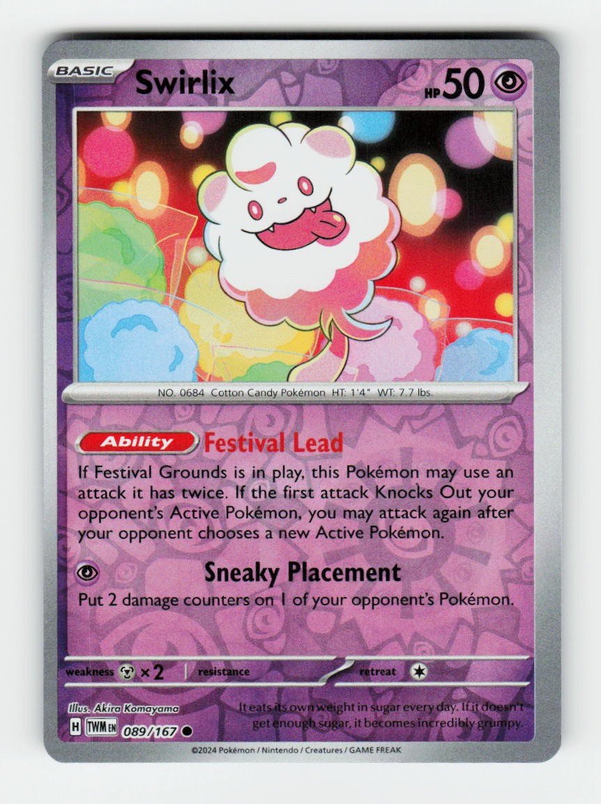 Swirlix 089 (Reverse Holofoil) - SV06: Twilight Masquerade