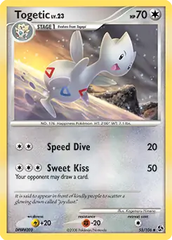 Togetic 55 - Great Encounters Pokesingles