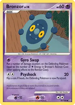 Bronzor 55 - Stormfront Pokesingles