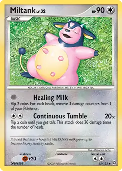 Miltank 55 - Secret Wonders Pokesingles