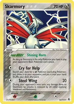 Skarmory 55 - Delta Species Pokesingles