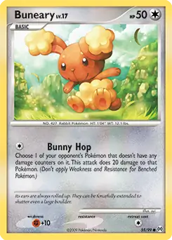 Buneary 55 - Arceus Pokesingles