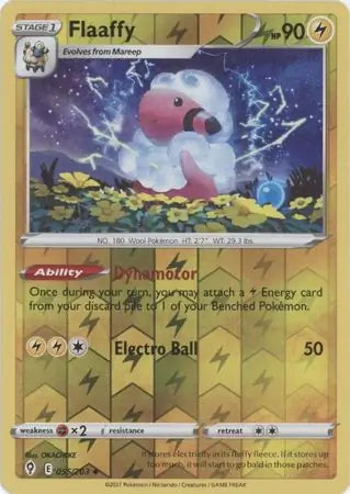 Flaaffy Reverse Holo 055, Evolving Skies | Sword & Shield, , 5.00 kr, Pokesingles. Kjøp pokemon kort til lave priser hos oss.