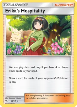 Erika's Hospitality 56, Hidden Fates | Sun & Moon, ex, 3.00 kr, Pokesingles. Kjøp pokemon kort til lave priser hos oss.