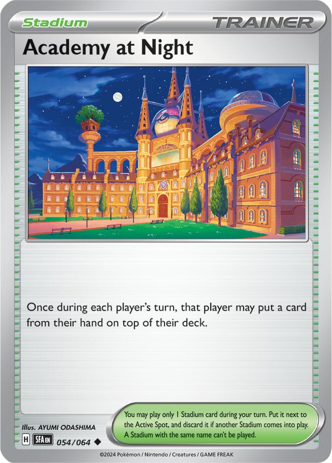 Academy at Night 054 - SV: Shrouded Fable - Reverse Holofoil