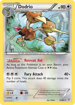 Dodrio 56 - Generations Pokesingles