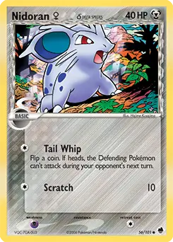 Nidoran F 56 - Dragon Frontiers Pokesingles