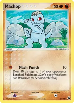 Machop 57 - Legend Maker Pokesingles