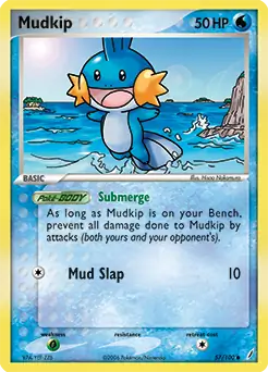 Mudkip 57 - Crystal Guardians Pokesingles
