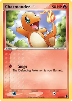 Charmander 57 - Fire Red Leaf Green Pokesingles