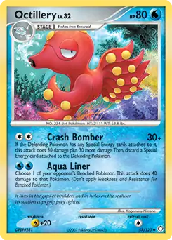 Octillery 57 - Mysterious Treasures Pokesingles