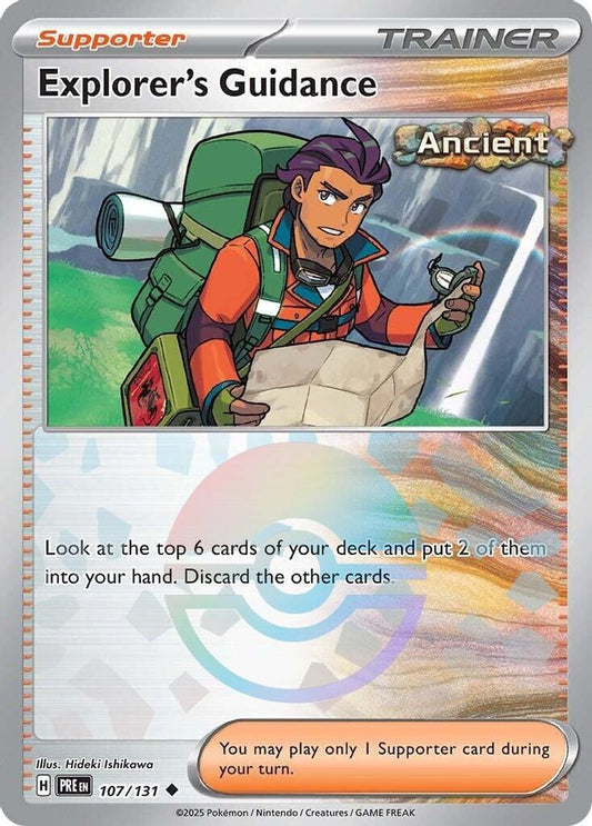 Explorer's Guidance (Poke Ball Pattern) 107 - Prismatic Evolutions
