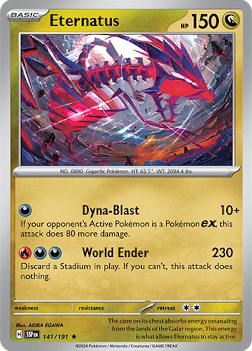 Eternatus 141 - SV08: Surging Sparks - Reverse Holofoil