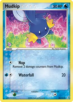 Mudkip 58 - Crystal Guardians Pokesingles
