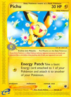 Pichu 58 - Expedition Pokesingles