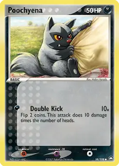 Poochyena 58 - Power Keepers Pokesingles