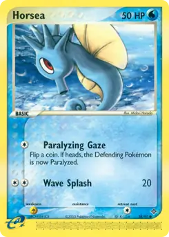 Horsea 58 - Dragon Pokesingles