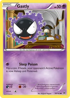Gastly 58 - Breakthrough Pokesingles